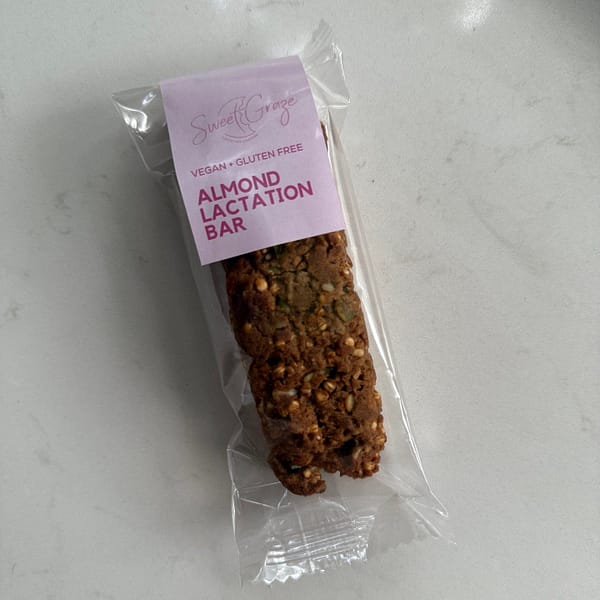 Almond Lactation Bar - Gluten Free